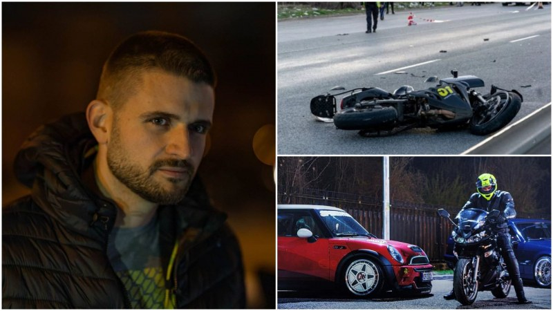 Известен софийски моторист загина, оставяйки фатално послание за COVID-19 СНИМКИ