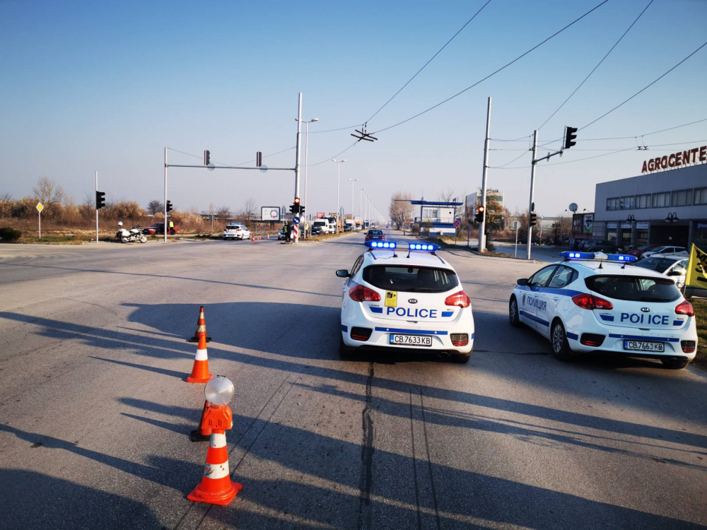 СНИМКИ показват блокадата и в Пловдив