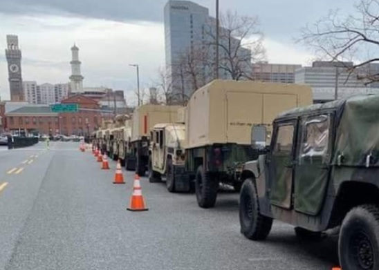 Военни колони влязоха в Ню Йорк заради критичната ситуация с COVID-19 ВИДЕО