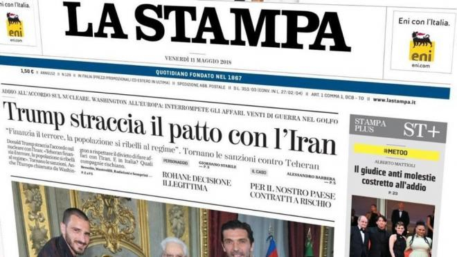 "Ла Стампа" обяснява атаките срещу Русия за помощта на Италия