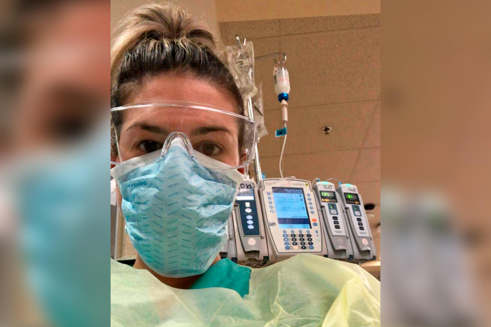 Жена отказа да се прости с умиращия си мъж, за да има маски за лекарите