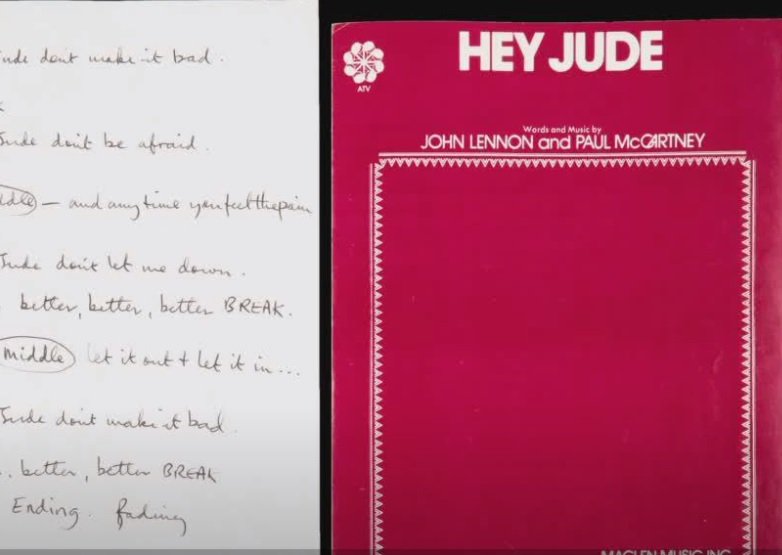 Ръкописът на "Хей Джуд" на Бийтълс е продаден за над 900 000 долара ВИДЕО