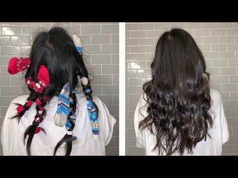 Нова мода: Момичета под карантина навиват косата си с чорапи, ефектът е уникален ВИДЕО