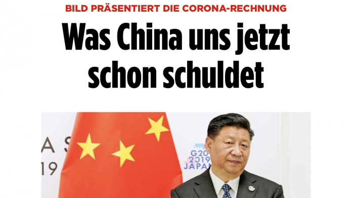 Шефът на Bild поиска 149 млрд. евро от Китай заради К-19