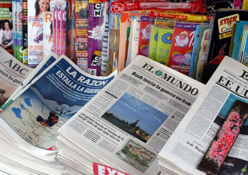 Испански вестник с огромна реклама за България СНИМКИ