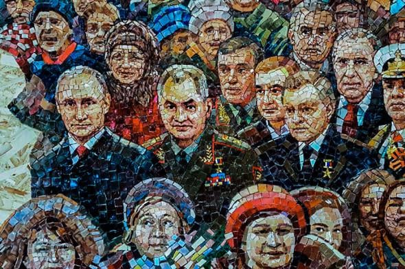 Изтипосаха Путин на мозайка в църква, след негова намеса я махнаха ВИДЕО