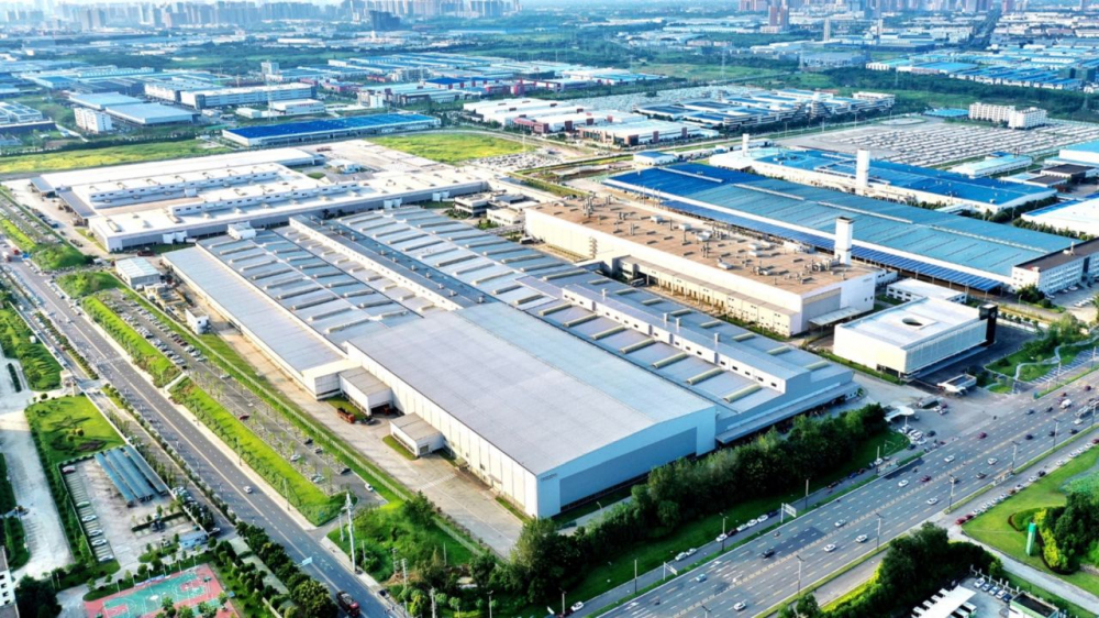 Заводът на Volvo Cars в Чънду, Западен Китай, се захранва от 100% възобновяема електроенергия