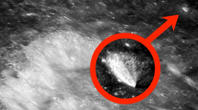 Извънземен кораб откриха на Луната ВИДЕО