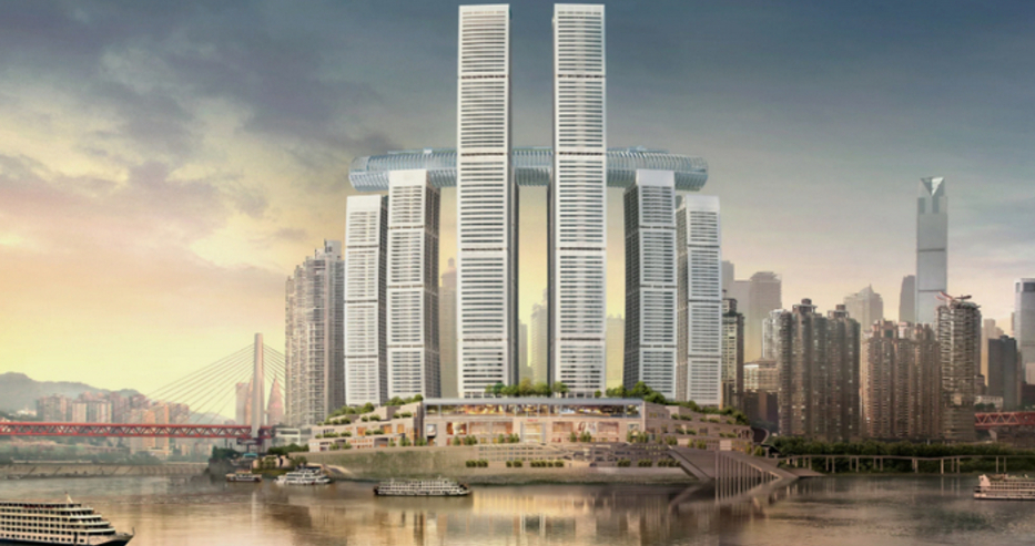 „Хоризонтален небостъргач” отваря врати в Китай