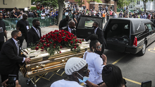 Погребват Джордж Флойд като крал - в златен ковчег и шестчасово шествие НА ЖИВО