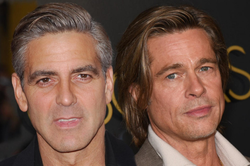Джордж Клуни и Брад Пит са във война заради Джулия Робъртс