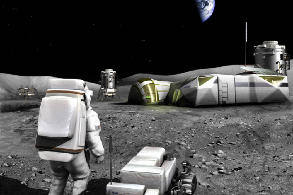 3D-принтираните лунни бази стават реалност