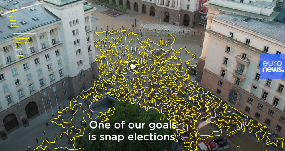 Нови панорамни СНИМКИ на Euronews показват колко точно хора има на протестите