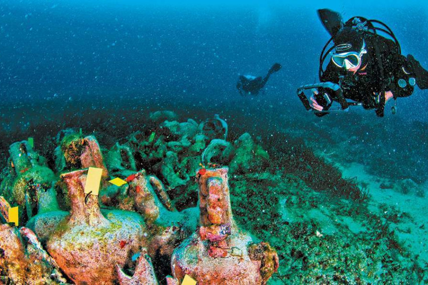 В Гърция отвори първият подводен музей