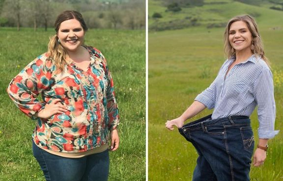 Минус 60 кг за година: Тази жена възхити мрежата с преобразяването си СНИМКИ