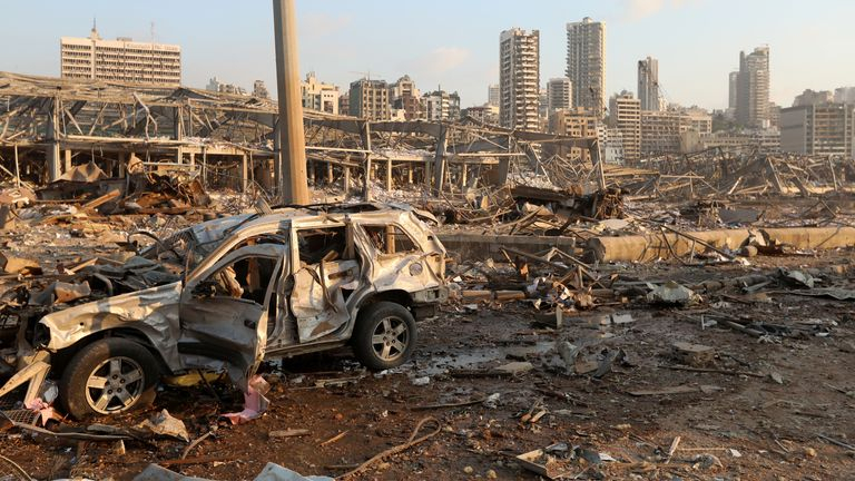 Колосални разрушения: Стана ясно колко ще струват щетите след взрива в Бейрут