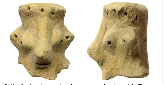 Археолог твърди, че е открил „лицето на Бога“ СНИМКИ