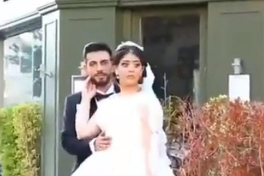 Ужасът в Бейрут: Ново сватбено ВИДЕО в момента на взрива шокира света