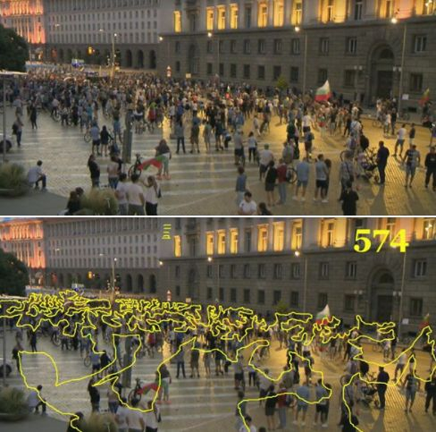 Панорамни СНИМКИ показват колко са участниците в "народно въстание на Хаджигенов"
