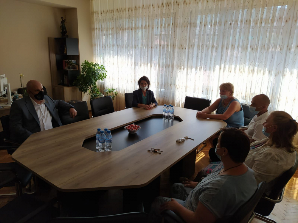 Гешев посети прокуратурите в Кюстендил и Дупница