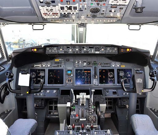 Откровена СНИМКА на стюардеса в пилотската кабина възхити мрежата