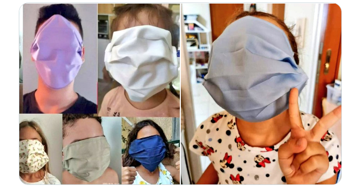 Не е за вярване с какви маски трябва да ходят учениците в Гърция СНИМКА