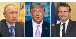 Тръмп, Путин и Макрон с тревожно изявление за голяма война