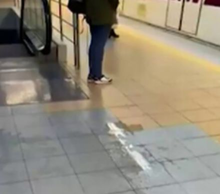 Проблем с новото метро в София СНИМКА