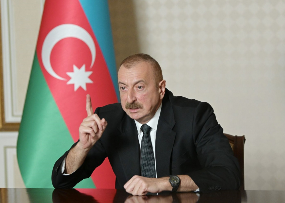 Президентът на Азербайджан за войната: Нашата цел е да освободим своите територии