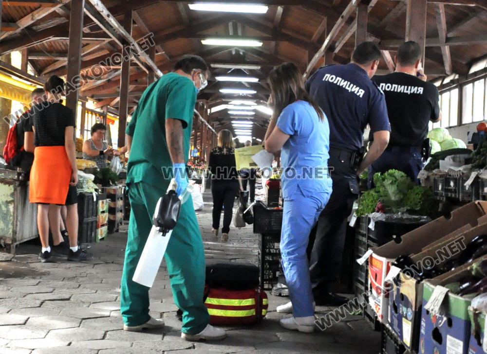 Огромна трагедия на Зеленчуковия пазар в Хасково СНИМКИ 