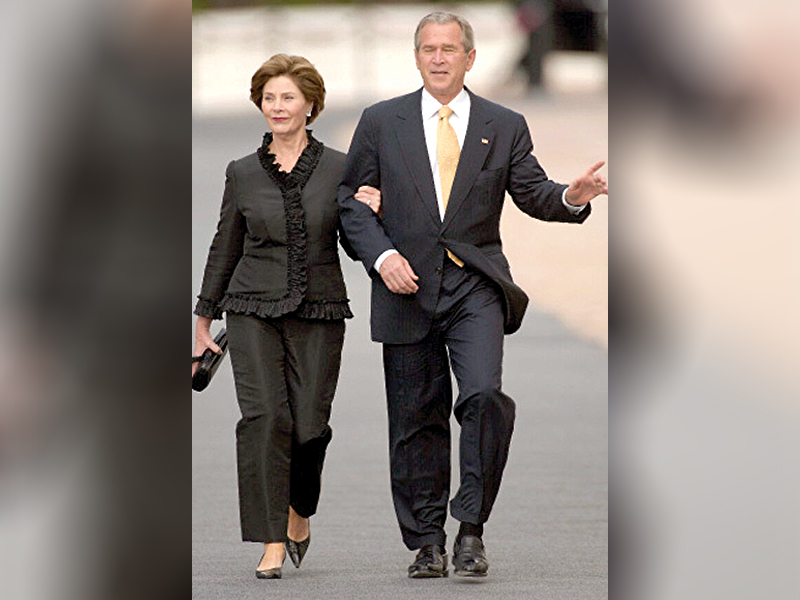 Лора Буш – Гибралтарската скала на президента