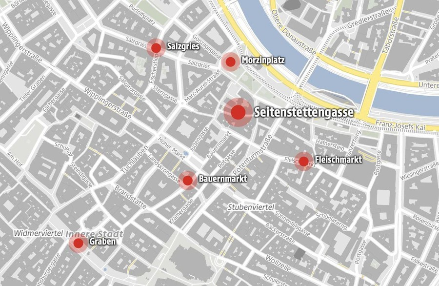  Джихадисти разстрелват минувачи и полицаи на 6 места в центъра на Виена ВИДЕО