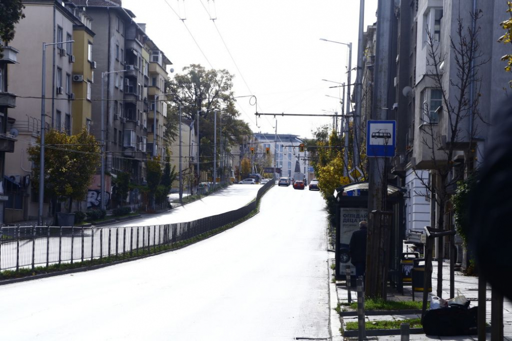 Пълна пустош в центъра на София, какво се случва? ВИДЕО 