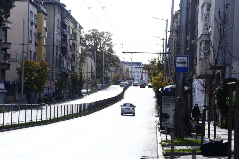 Пълна пустош в центъра на София, какво се случва? ВИДЕО 