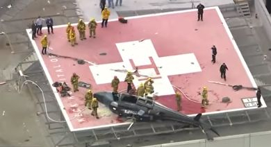 Вертолет с донорско сърце се разби, случилото се после е невероятно