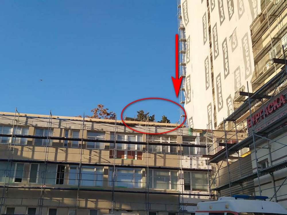 Мъжът, скочил от 8 етаж от болницата, рухнал, след като видял как умират хора от К-19