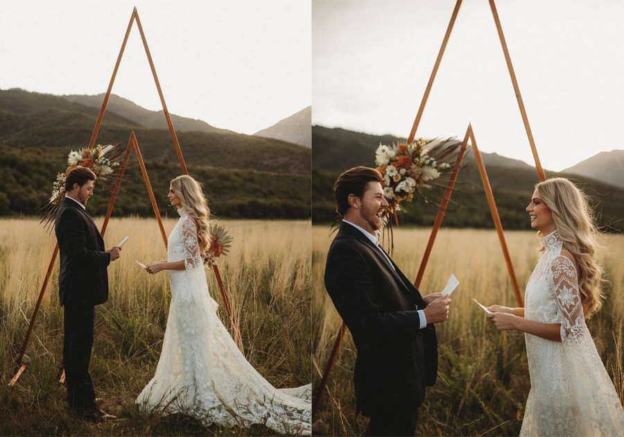 Сватбена СНИМКА запечата шокиращо деяние на младоженец, мрежата гръмна
