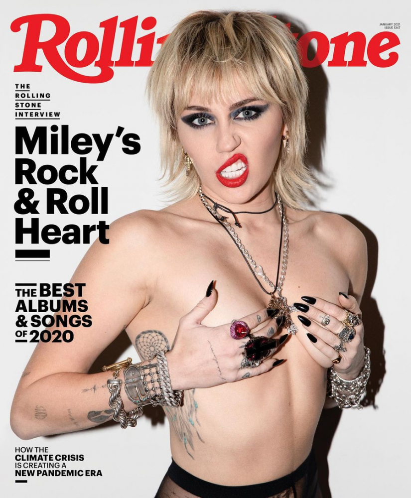 Невиждано дръзка: Майли Сайръс цъфна гола за корица на списание СНИМКИ 18+