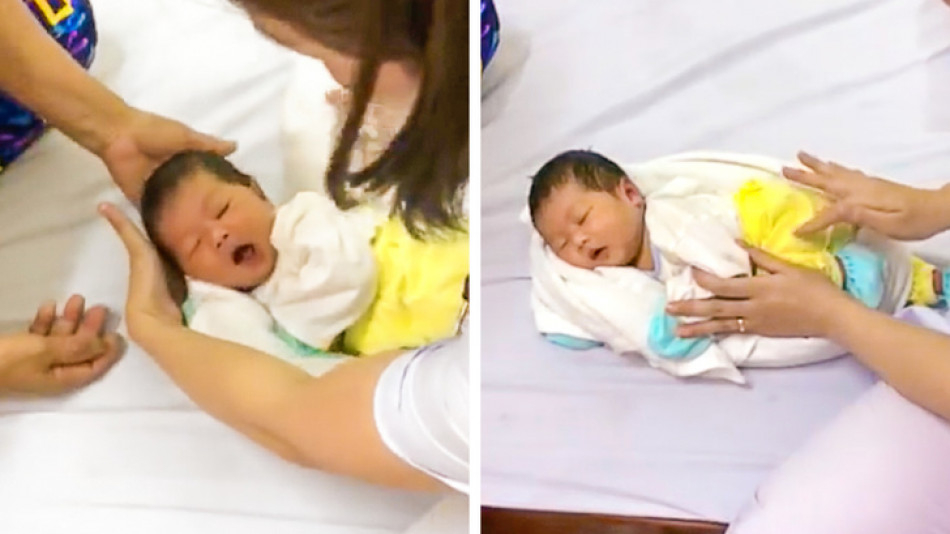 Медсестра разкри тайната как да приспим бебе за секунди ВИДЕО