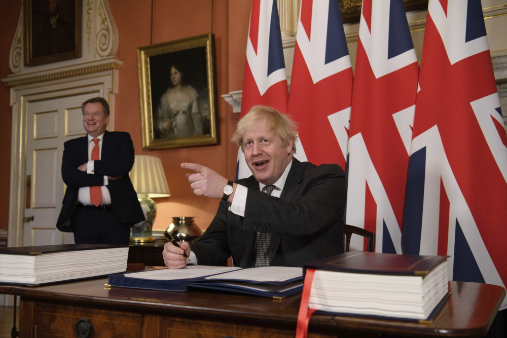 Борис Джонсън заби последния пирон в отношенията между ЕС и Лондон 