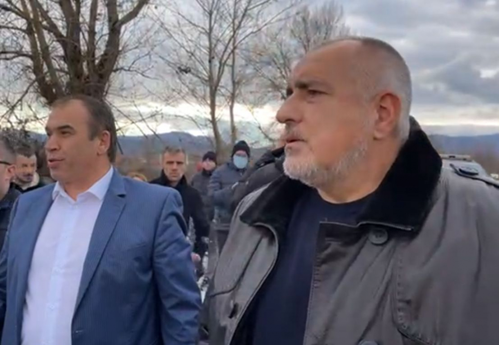 Борисов на спешна проверка в Благоевградско ВИДЕО