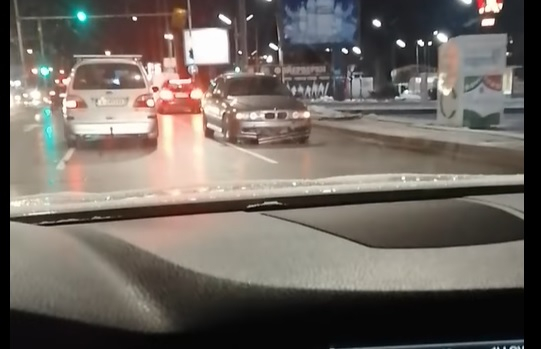 Тази каскада с BMW в София дълго ще се помни ВИДЕО