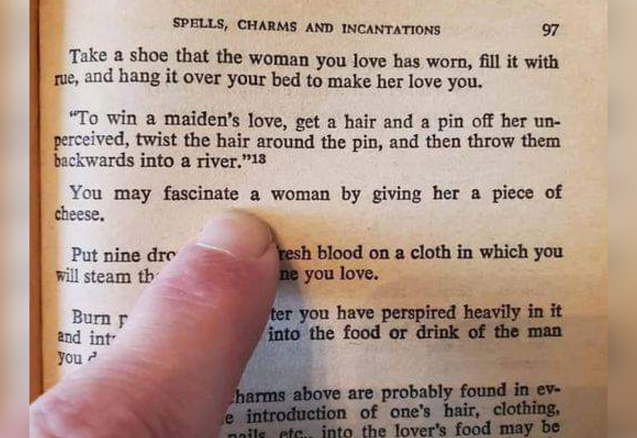 Стара книга с магии разкри лесен начин как да накарате всяко момиче да се влюби във вас