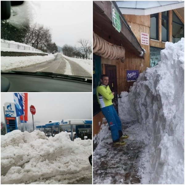 Приказка! В Тази част на България снегът вече е над 2 метра 