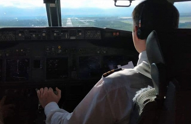 Руски пилот засне необичайно явление в небето