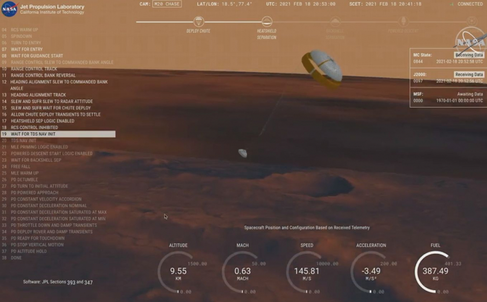 Марсоходът на NASA кацна на Марс! Първи СНИМКИ от Червената планета ВИДЕО
