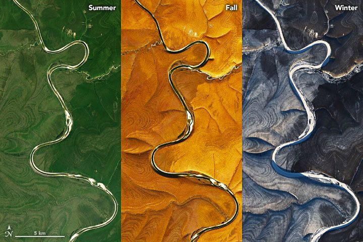 Учени от NASA се шашнаха от руски сателитни СНИМКИ на тази река