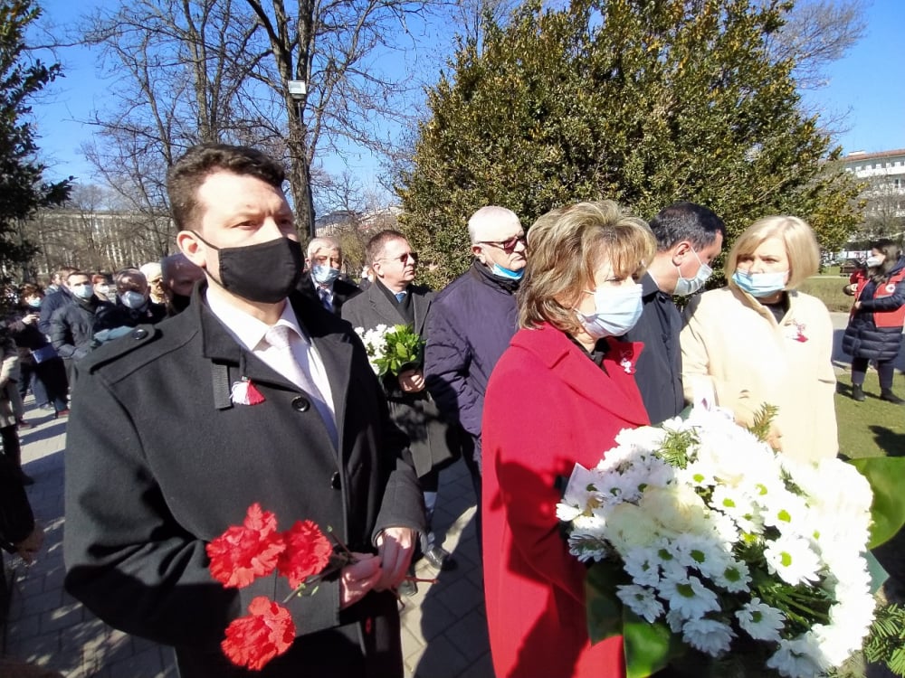 Йотова почете пред Докторския паметник загиналите медици в Руско-турската освободителна война ВИДЕО