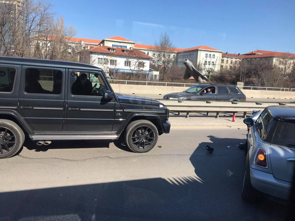 Извънредна ситуация на бул. "Цариградско шосе" в София