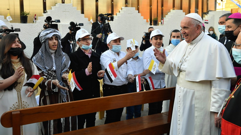 В Ирак папата заклейми насилието в името на Бог